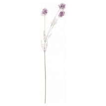 Hill Interiors - Meadow Flower Artificial Flower - L13 x W13 x H84 cm - Purple
