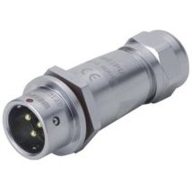 Weipu Sf1211/p5 Ii Connettore Circolare Spina Dritta Tot Poli: 5 Serie (connettore Circolare): Sf12 1 Pz.