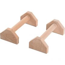 Push Up Bars Handstand Push Ups en bois Push Up Stand Bar Fitness - Crea