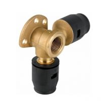 Geberit - PushFit équerre 90° 20 x 1/2'' x 20 mm, 36 mm, laiton