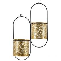 Portavasi da Muro Doppio cm 27X14X48 - hong