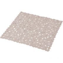 PVC Antirutsch Matte 52x52cm Steinoptik Duschmatte 6TCA056TA