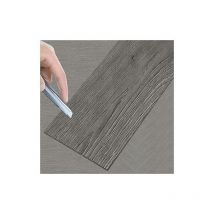 18pcs pvc Bodenbelag 91,44cm x 15,24cm x 2mm Vinylboden Selbstklebend Dekors Wählbar Laminatboden Rutschfeste Wasserdicht Schneidbar Klebevinyl, Typ