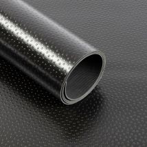 Pvc-bodenbelag Dots Schwarz 120 X 450 Cm
