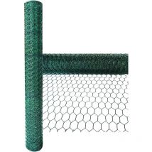 PVC Coated Galvanised Wire Netting 5 m x 0.6 x 25mm