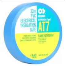 Advance AT7 50mm x 33m Blue PVC Insulating Tape