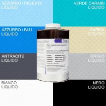Pvc liquido sigillante grigio 950 ml – Piscine fuori terra rigida – Elbe