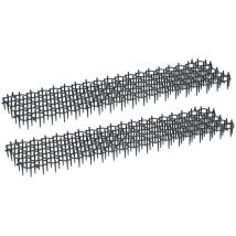 Outiror - Alfombra Repelente de Animales 2 Piezas 49x14cm