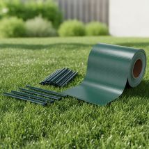 Pvc privacy strip recinzione foglio verde protezione della privacy doppia asta stuoie di 35m rotolo