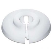 Pvc Scharnier-kunststoffrosette Wandrosette Rosette Kunststoff Weiß Für Rohre Ø15mm