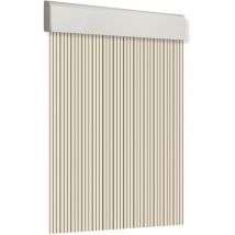 Pvc-türvorhang 120x210cm Flach Tosca No2 Beige-braun