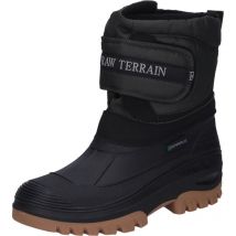 Winterstiefel Gr.46 schwarz Nylon/PVC Webpelzfutter/Klettverschluss Spirale