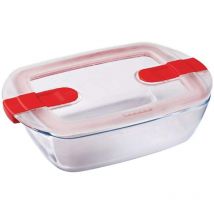 Barattolo Cook&heat, Vetro, Trasparente, 17 X 10 X 6 Cm - 0,4 Litri, 1 Pezzo - Pyrex