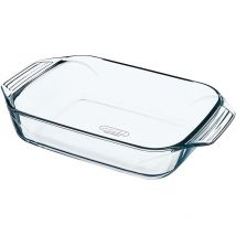 Pyrex - teglia rettangolare 39X25 cm in vetro borosilicato 4 litri