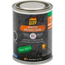 Pyrofeu – Mastic réfractaire 450 g – Colle, mastic de fixation – Résistance jusqu'à 1250 °C