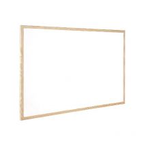 Q-Connect KF03571 Whiteboard Wood Frame 90X60CM