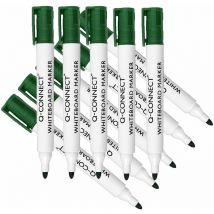 Liderpapel - Q-Connect Drywipe Marker Green Pk10 - KF26009