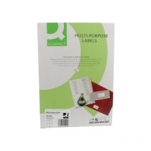 KF01004 Labels A4 105X148 White (Pack-100) - Q-connect