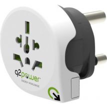 Q2 Power 1.100220 Adaptateur de voyage Welt nach Süd Afrika