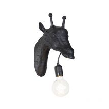 Appliques wl-animal - rustico - Alluminio,Acciaio - Nero - Alltri Max. 1 x Watt - Qazqa