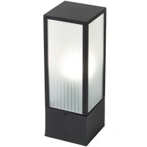 Charlois - led Dimmable Lampe sur pied extérieur variateur inclus - 1 lumière - l 14 cm - Noir - Moderne - éclairage extérieur - Qazqa