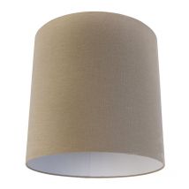 QAZQA cilinder lichtbruin - Abatjour - Ø 40 cm - Marron -