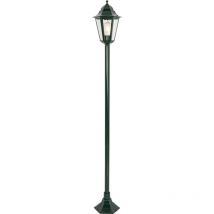 Clásico/Antiguo Lámpara de exterior de pie clásica verde oscuro 170 cm IP44 - New Orleans Aluminio /Vidrio Alargada Adecuado para led Max. 1 x 60