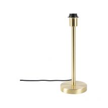 Clásico/Antiguo Lámpara de mesa clásica latón sin pantalla - Simplo Acero Redonda Adecuado para led Max. 1 x 40 Watt - Qazqa