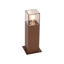 Denmark - Lampe sur pied extérieur - 1 lumière - l 12 cm - Brun rouille - Rustique - éclairage extérieur - Qazqa