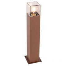 Denmark - Lampe sur pied extérieur - 1 lumière - l 12 cm - Brun rouille - Rustique - éclairage extérieur - Qazqa