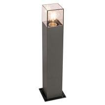 Denmark - Lampe sur pied extérieur - 1 lumière - l 12 cm - Gris foncé - Moderne - éclairage extérieur - Qazqa