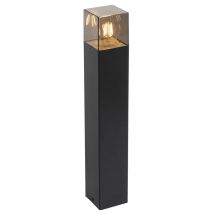 QAZQA denmark - Lampe sur pied extérieur - 1 lumière - L 8.3 cm - Noir - Moderne - éclairage extérieur