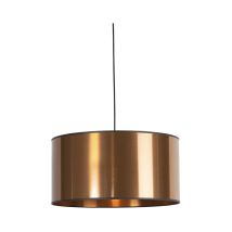 Hanglamp - Suspension - 1 lumière - ø 500 mm - Cuivre - Moderne - éclairage intérieur - Salon i Chambre i Cuisine i Salle à manger - Qazqa