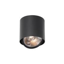 QAZQA Spot design noir AR111 - Impact
