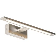 Jerre - led Applique murale - 1 lumière - l 41.5 cm - Acier - Design - éclairage intérieur - Salle de bains - Qazqa