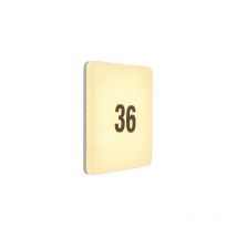 Led Applique murale - 1 lumière - l 278 mm - Blanc - Moderne - éclairage extérieur - Qazqa