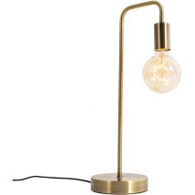 Moderno Lámpara de mesa moderna bronce - Facil Acero Alargada Adecuado para led Max. 1 x 40 Watt - Qazqa