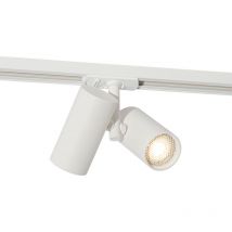 Rail moderne monophasé blanc - 2spots - Iconic Scopio - Qazqa