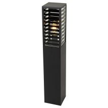 Reims - Lampe sur pied extérieur - 1 lumière - l 14 cm - Noir - Moderne - éclairage extérieur - Qazqa
