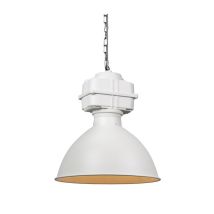 Sicko - Suspension - 1 lumière - h 1500 mm - Blanc - Rustique - éclairage intérieur - Salon - Qazqa