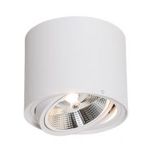 Smart plafondspot wit draai- en kantelbaar incl. Wifi GU10 111mm - Rondoo Up - Qazqa