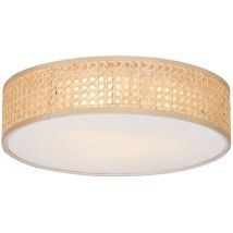 Tromma - led SmartPlafonnier incl. wifi - 3 lumière - ø 40 cm - Blanc - - éclairage intérieur - Salon i Chambre i Cuisine i Salle à manger - Qazqa