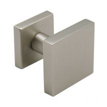 Endex -Bouton Square Street Mod.Qubik-2 Noir Mat