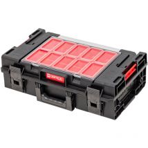 Qbrick - System one 200 2.0 Expert empilable 585 x 385 x 190 mm 15,4 l IP66 avec 12 inlays et 3 parois de séparation