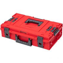 Qbrick - System one 200 2.0 Vario red ultra hd Custom Mallette à outils modulaire Organiseur 585 x 385 x 190 mm 15,4 l empilable IP66