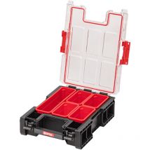 System one Organizer m Plus empilable 364 x 264 x 106 mm 4 l IP66 avec 5 incrustations. - Qbrick