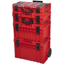 Qbrick – Boite De Rangement Pour Outils 6 Compartiments – Ultra Hd Rouge – Certifié Ip66 – Pour Espaces Confinés Et Chantiers Humides