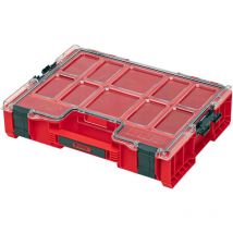 Qbrick - System pro Organizer 300 red ultra hd empilable 452 x 358 x 110 mm 9 l IP54 avec 8 inlays