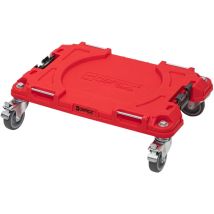 System Pro Transport Platform Red Ultra Hd Plateau Roulant 506 X 325 X 140 Mm Capacité De Charge 100 Kg - Qbrick