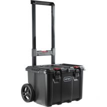 Boîte à outils Keter sur valise à roulettes